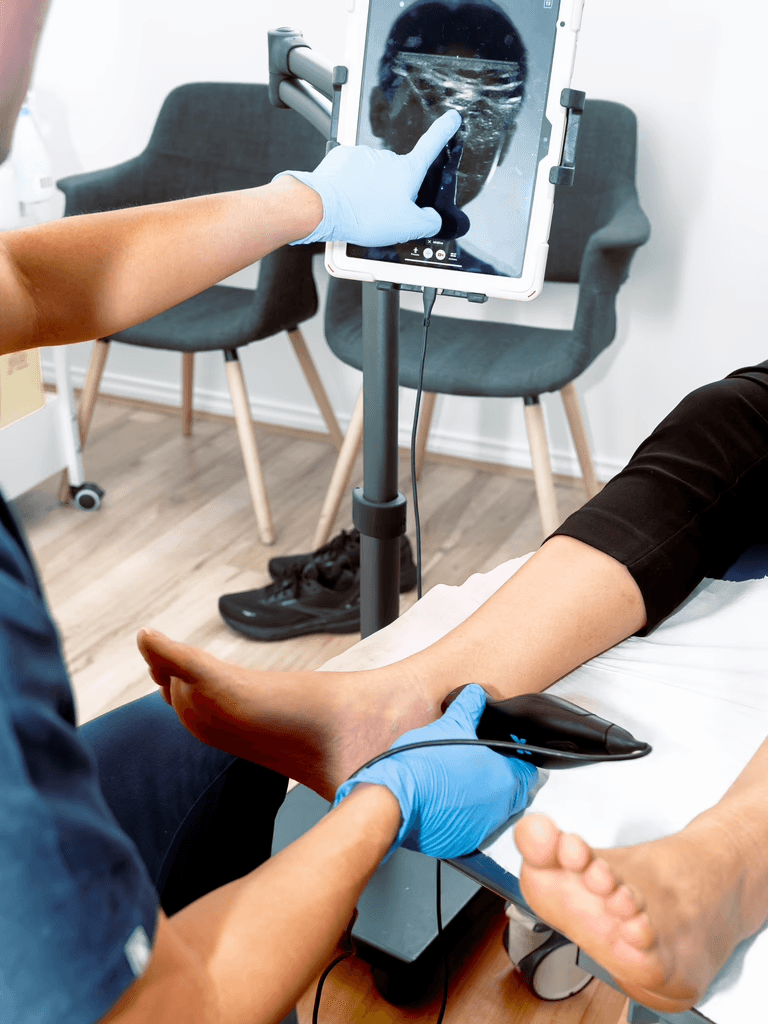 Ultrasound guided injection